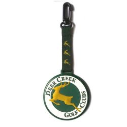 Fashioal soft pvc plastic golf bag tags for promotion