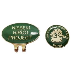 Hot sales design Metal Magnet golf hat clips with ball marker for promotion