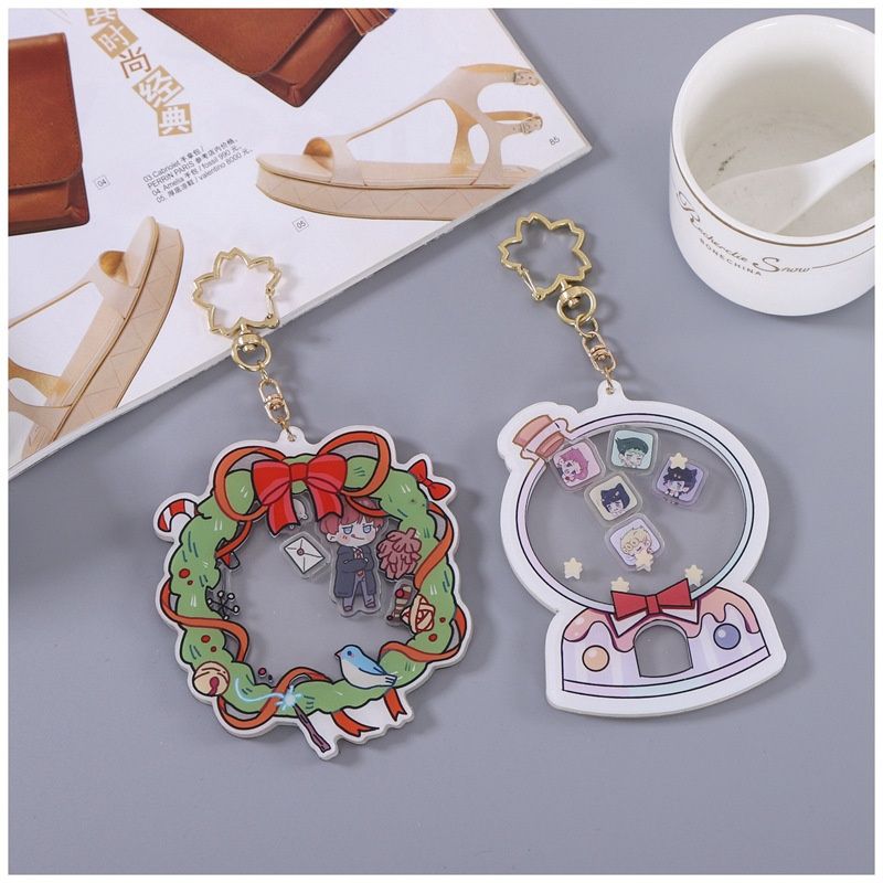 anime acrylic key chain