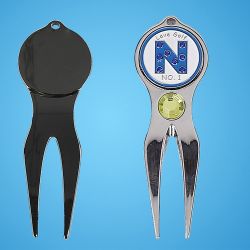 Gustom beautiful golf divot tools with custom ball marker