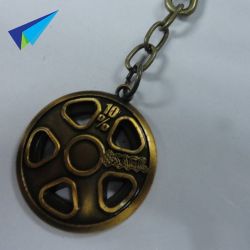 Cartoon designmetal keychain ideas with various shape