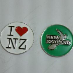 I love NZ golf ballmarker