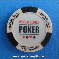 Clay casino chip/printing poker chip