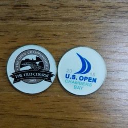 Digital printing golf ball markers divot tool