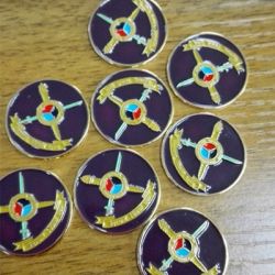 Company logo golf ball marker