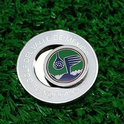 Custom ball marker golf poker chip