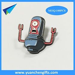 Custom enamel pins badge with logo