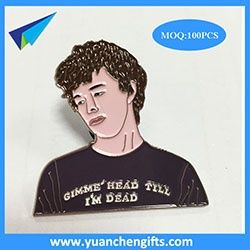 Character design hard enamel pins