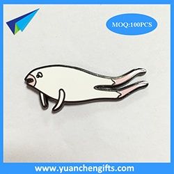 Hard enamel black metal pins
