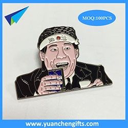 soft enamel badges