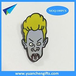 Hard enamel lapel pin