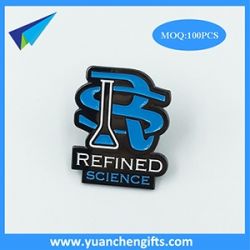 Unique shape enamel pin badge
