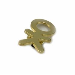 Custom stamp gpld metal lapel pin