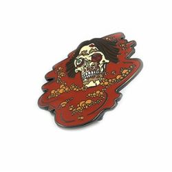 Zinc alloy die casting enamel pin