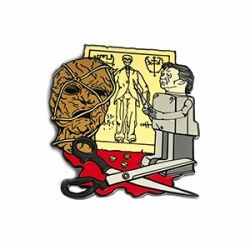 Zinc alloy complex lapel pin badge