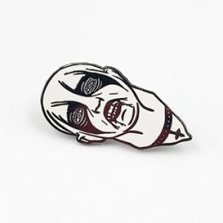 Black nickel plating enamel pin