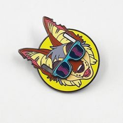 Complex design hard enamel sliding pins