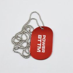 military dog tag