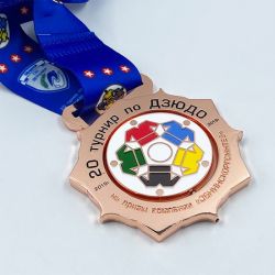 Rose golden medal