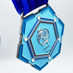 Soft enamel medal