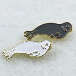 Soft enamel pin badge