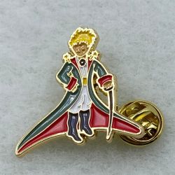 Soft enamel pin badge