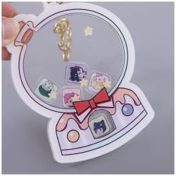 anime acrylic key chain