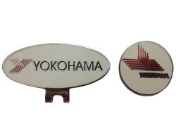 wholesale custom logo metal hat clips ball markers in soft enamel process