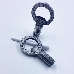 Antique metal bottle opener