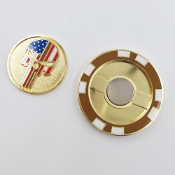 Golf poker chip